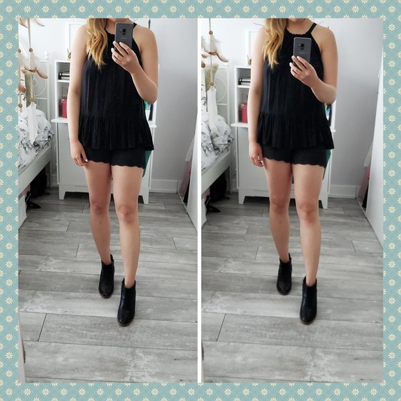 Joe‎ Fresh 100% Silk Black Tank - Picture 1 of 6